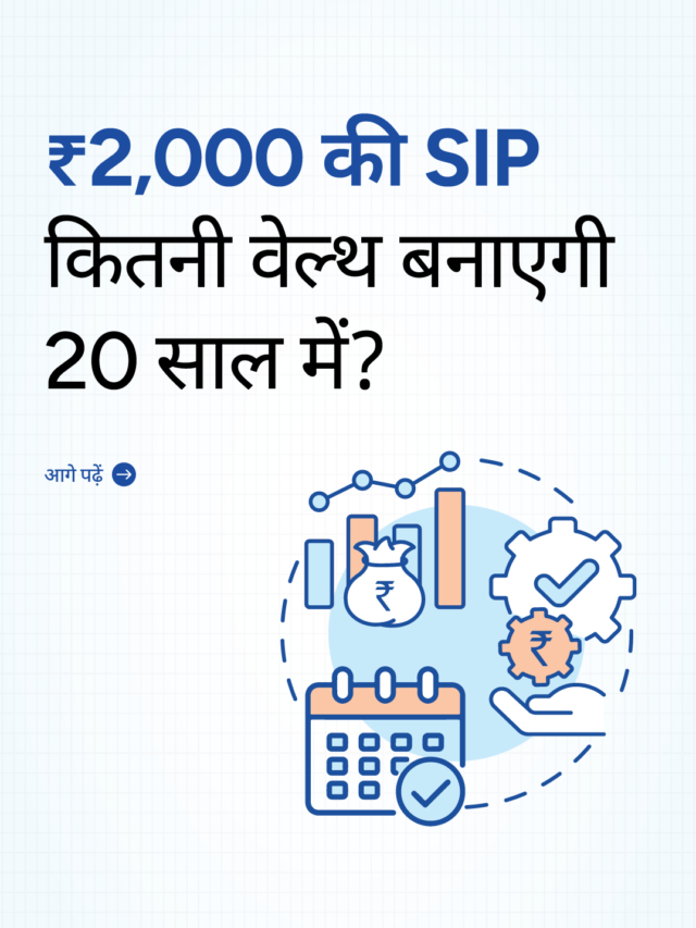 SIP Investment: ₹2,000 की SIP कितनी वेल्थ बनाएगी 20 साल में?